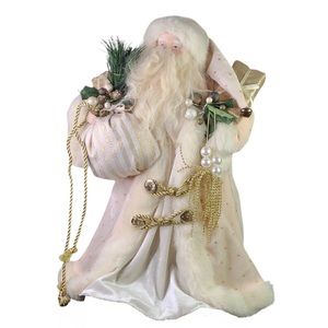 GORGEOUS Santa Tree Topper or Decor